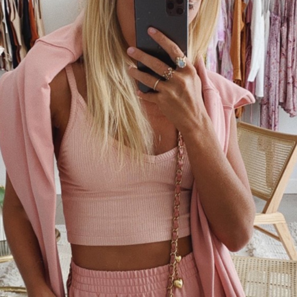 Perfect tank in Ballet pink by Skatie
